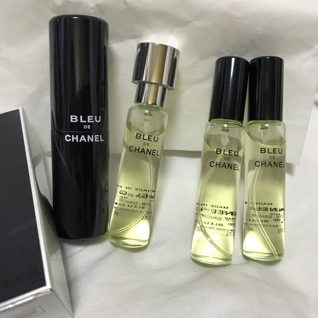 日本未入荷 ブルー シャネル ドゥ 20ml×3 ブルー - スプレイ ドゥ 日本未入荷 ブルー シャネル ドゥ 20ml×3 ブルー - スプレイ ドゥ
