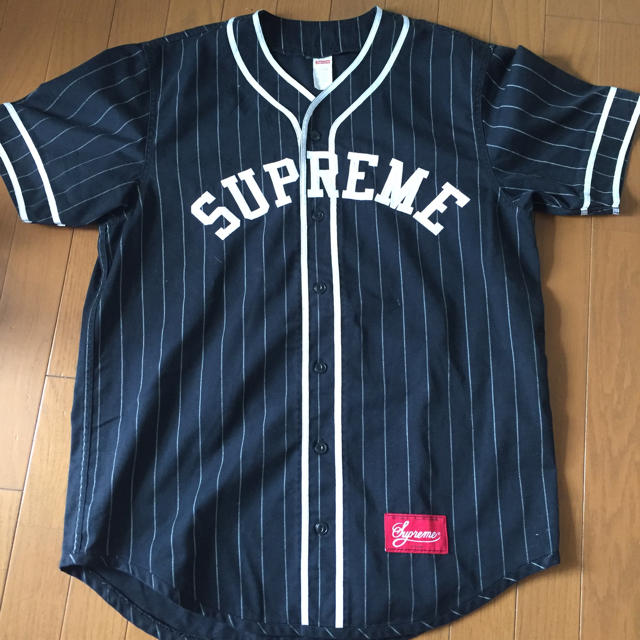 日本初の Supreme - 12ss L ベースボールシャツ supreme シャツ - covid19.ins.gov.mz