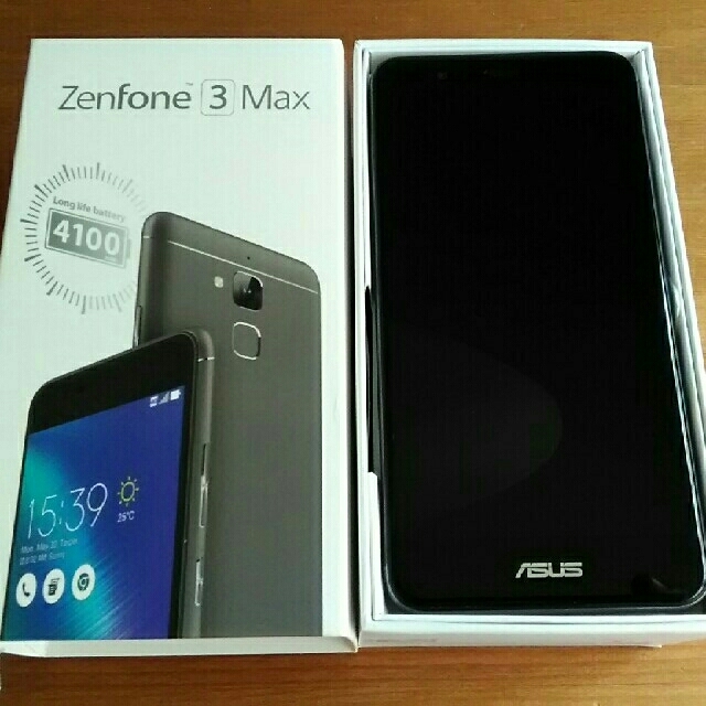 ASUS(エイスース)のASUS ZenFone 3 Max ZC520TL グレー 本体 スマホ/家電/カメラのスマートフォン/携帯電話(スマートフォン本体)の商品写真