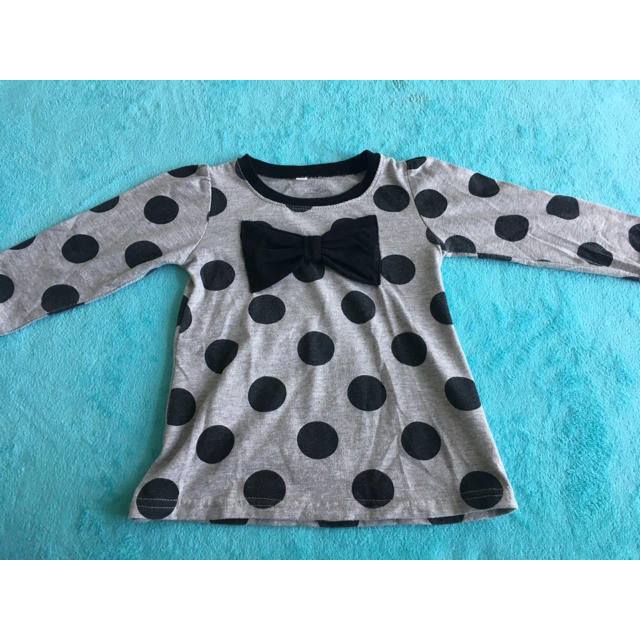 90cm ロンT キッズ/ベビー/マタニティのキッズ服女の子用(90cm~)(Tシャツ/カットソー)の商品写真