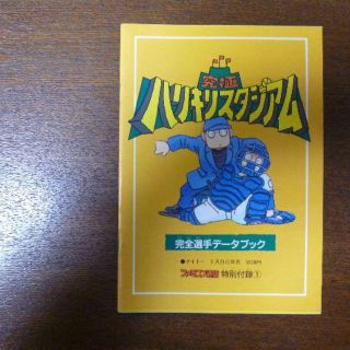 【ゲーム小冊子】究極ハリキリスタジアム 完全選手データブック(その他)