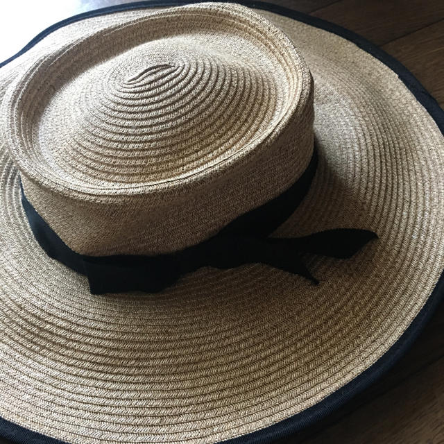 Maison de Reefur(メゾンドリーファー)のメゾンドリーファー 麦わら帽子 ストローハット  レディースの帽子(麦わら帽子/ストローハット)の商品写真