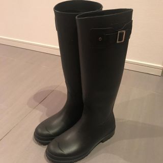 SAINT LAURENT PARIS サンローランパリ Festival 25 black rubber boots スパンコール付き ラバー ロング レインブーツ レディース ブラック M1427328