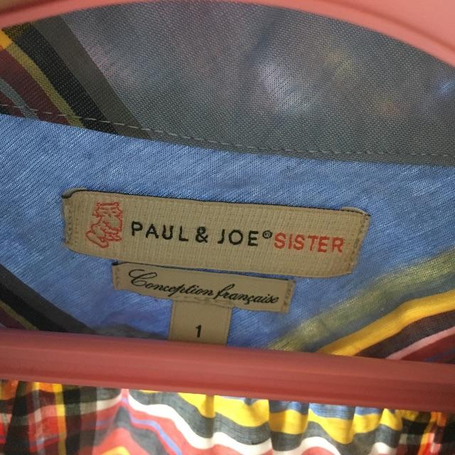 PAUL & JOE SISTER(ポール&ジョーシスター)のPAUL&JOE SISTER チェック ブラウス レディースのトップス(シャツ/ブラウス(長袖/七分))の商品写真