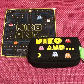 ニコアンド(niko and...)のNIKO AND...  パックマン ポーチ と パックマン クリーナー(ポーチ)