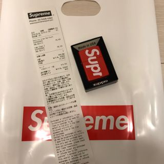 シュプリーム(Supreme)のzippo(タバコグッズ)