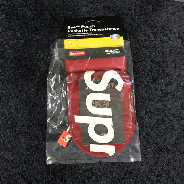 Supreme Sealline See Pouch Large 赤