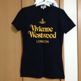 Vivienne Westwood - ネイビーのロゴTシャツメンズの通販 by Negozio ...