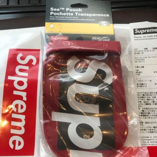 シュプリーム(Supreme)の【レシート付き】 supreme  pouch large(キーケース)