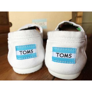 トムズ(TOMS)のTOMS キャンバスクラシック エスパドリーユ 白(スリッポン/モカシン)