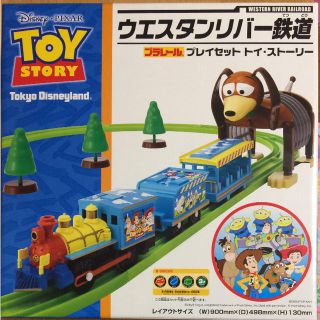 ディズニー(Disney)のプラレール ディズニーリゾート限定 トイストーリー プレイセット(電車のおもちゃ/車)