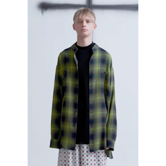 LAD MUSICIAN 17 18 シャツ 新品 16 チェック ネル LAD MUSICIAN 17 18 シャツ 新品 16 チェック ネル
