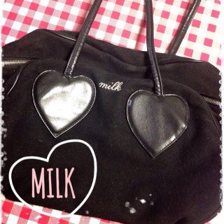 ミルク(MILK)のMILK ハートボストン(ボストンバッグ)