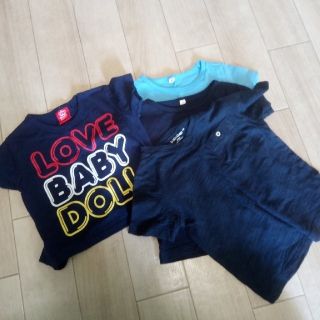 ベビードール(BABYDOLL)の激安❢美品❢委託BABYDOLL&BABYGAP90サイズ半袖シャツ3枚セット❢(Tシャツ/カットソー)