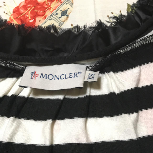 MONCLER(モンクレール)のモンクレール＊Tシャツ レディースのトップス(Tシャツ(半袖/袖なし))の商品写真