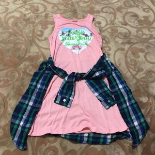 ジェニィ(JENNI)のJENNI シャツ付ワンピ♡(ワンピース)