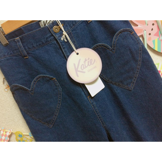 Katie(ケイティー)のKatie JEANS heart pocket pants   レディースのパンツ(デニム/ジーンズ)の商品写真