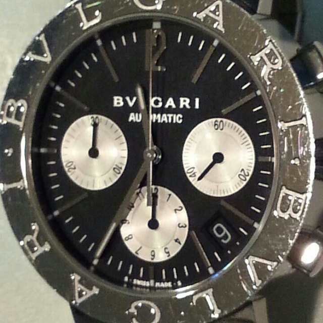 BVLGARI(ブルガリ)のブルガリブルガリ　クロノグラフ　自動巻き時計 メンズの時計(その他)の商品写真