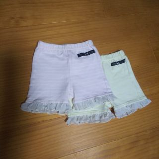 ブリーズ(BREEZE)のブリーズBREEZE90サイズ 短パン パンツ 半ズボン 2枚 双子(パンツ/スパッツ)