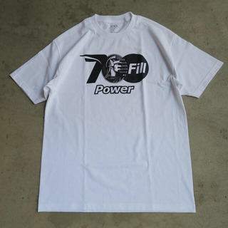 ワンエルディーケーセレクト(1LDK SELECT)の700FILL PP Logo Tee - White 1LDK 600fill(Tシャツ/カットソー(半袖/袖なし))
