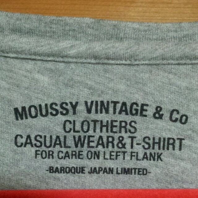 moussy(マウジー)のロングTシャツ レディースのトップス(Tシャツ(半袖/袖なし))の商品写真