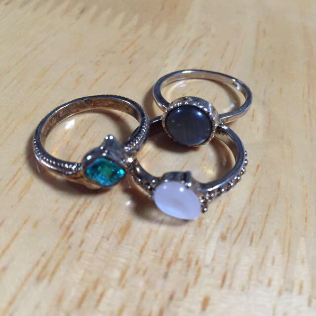 MERCURYDUO(マーキュリーデュオ)のMERCURYDUO 3連リング レディースのアクセサリー(リング(指輪))の商品写真