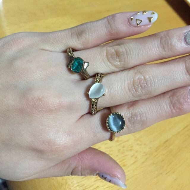 MERCURYDUO(マーキュリーデュオ)のMERCURYDUO 3連リング レディースのアクセサリー(リング(指輪))の商品写真