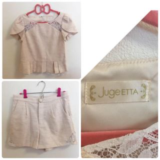 ジュジュエッタ(JugeETTA)のジュジュエッタ  セットアップ(シャツ/ブラウス(半袖/袖なし))