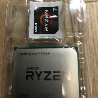 AMD Ryzen 7 1700X バルク品　動作確認済み(PCパーツ)