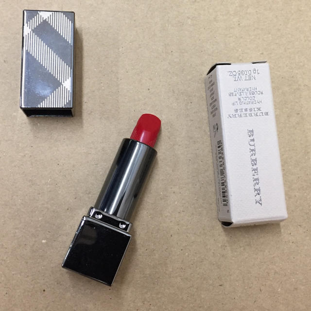 BURBERRY(バーバリー)の新品【バーバリーキス】Burberry ミニリップ 口紅 使用見本 1g コスメ/美容のベースメイク/化粧品(口紅)の商品写真