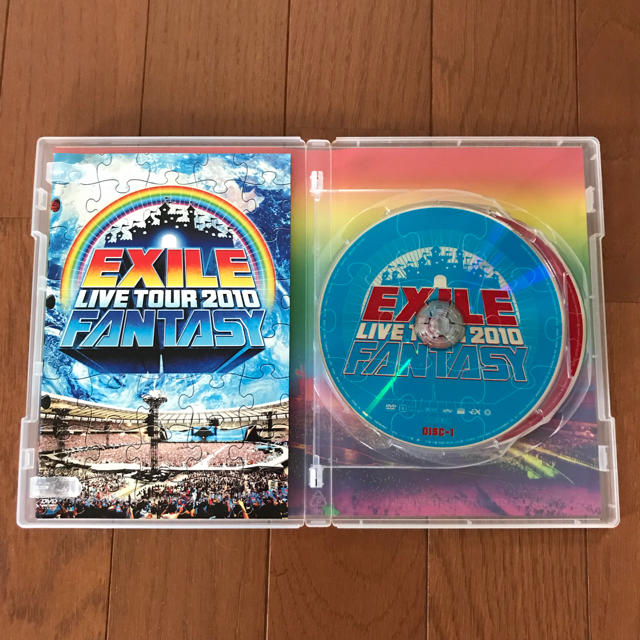 EXILE(エグザイル)のEXILE LIVE TOUR 2010 FANTASY  DVD エンタメ/ホビーのDVD/ブルーレイ(ミュージック)の商品写真