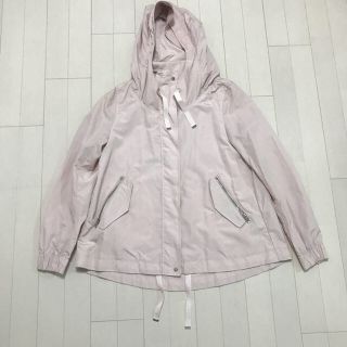 zara ジャケット マウンテン パーカー ピンク 美品