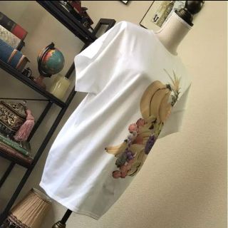 アバハウス(ABAHOUSE)のアバハウス プリント 半袖ワンピース (Tシャツ(半袖/袖なし))