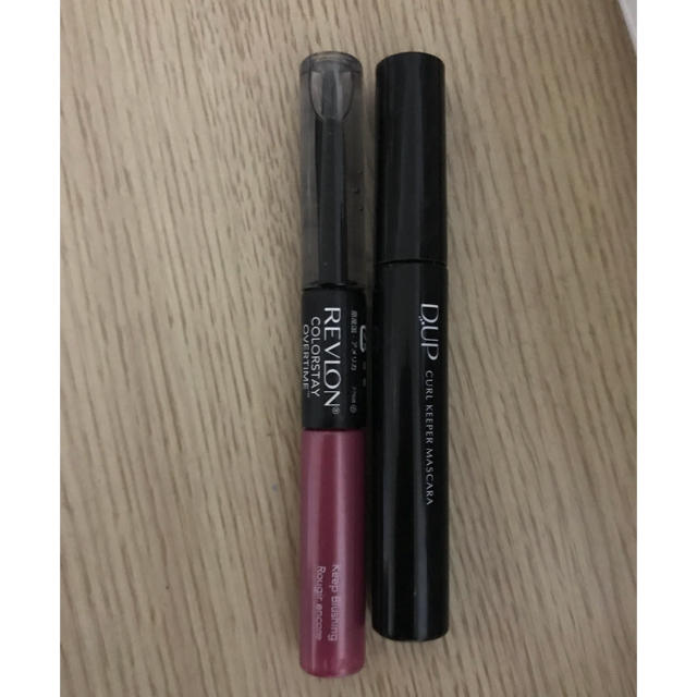 REVLON(レブロン)のREVLON オーバータイムリップカラー&DUP マスカラ セット コスメ/美容のベースメイク/化粧品(リップライナー)の商品写真