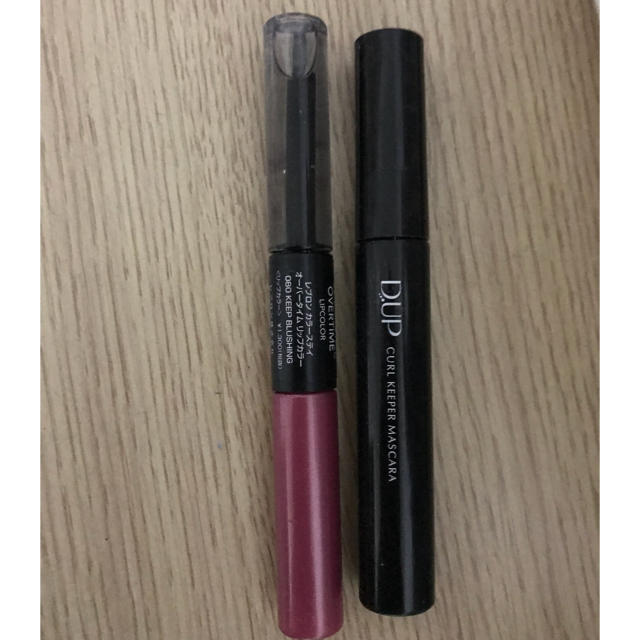 REVLON(レブロン)のREVLON オーバータイムリップカラー&DUP マスカラ セット コスメ/美容のベースメイク/化粧品(リップライナー)の商品写真