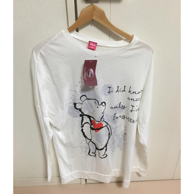 Disney(ディズニー)のディズニーロングＴシャツ L レディースのトップス(Tシャツ(長袖/七分))の商品写真