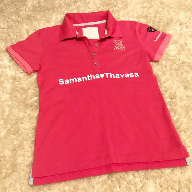 Samantha Thavasa(サマンサタバサ)のサマンサタバサU25 ポロシャツ レディースのトップス(ポロシャツ)の商品写真