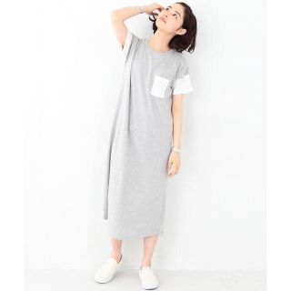 ビームスボーイ(BEAMS BOY)の【新品】ビームスボーイTシャツワンピース定価7800(ロングワンピース/マキシワンピース)