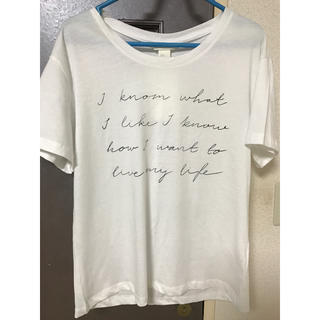 エイチアンドエム(H&M)の安室奈美恵 H&m Sサイズ(Tシャツ(半袖/袖なし))