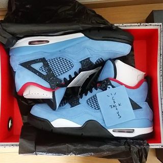 ナイキ(NIKE)の(26cm)NIKEAIRJORDAN4RETRO"TRAVIS SCOTT" (スニーカー)