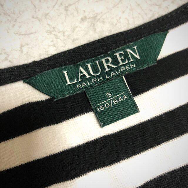 Ralph Lauren(ラルフローレン)の美品✨RALPH LAUREN五分袖ボーダーTシャツ レディースのトップス(Tシャツ(半袖/袖なし))の商品写真