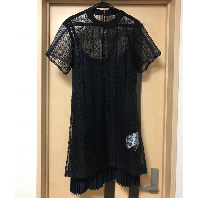 sacai - 値下げ美品 sacai ワンピースの通販 by べべ's shop|サカイ ...