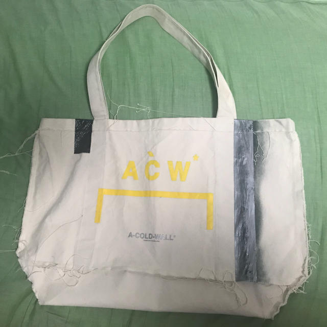 A cold wall canvas tote bag