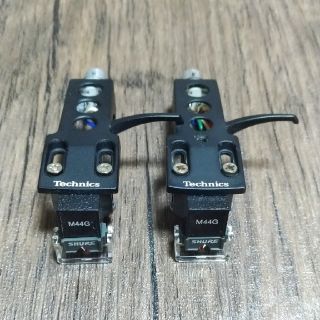 Technics】ヘッドシェル,M44Gカートリッジ,N44G針【SHURE】の通販 by