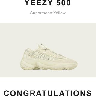 アディダス(adidas)のadidas YEEZY500 27.5cm(スニーカー)