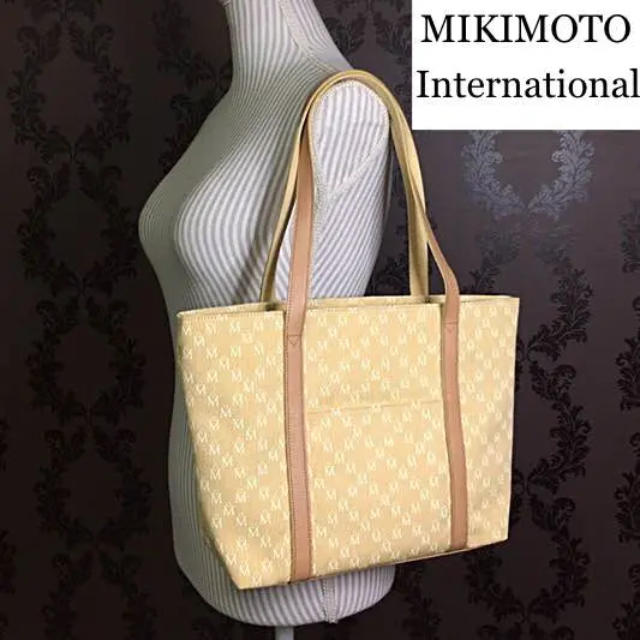 MIKIMOTO(ミキモト)の新品 ミキモト インターナショナル トートバッグ  ショルダー バック 鞄  レディースのバッグ(ショルダーバッグ)の商品写真