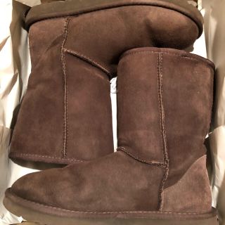 アグ(UGG)のUGGムートン 26cmブラウン(ブーツ)