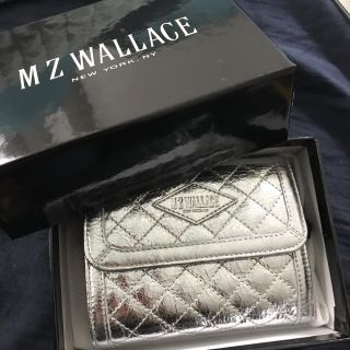 エムジーウォレス(MZ WALLACE)の新品未使用MZ WALLAGE シルバー財布(財布)