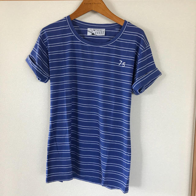 MAISON KITSUNE'(メゾンキツネ)のmaison kitsune Tシャツ ボーダー レディースのトップス(Tシャツ(半袖/袖なし))の商品写真