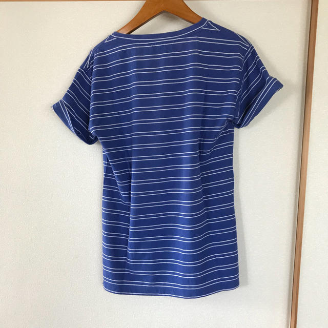 MAISON KITSUNE'(メゾンキツネ)のmaison kitsune Tシャツ ボーダー レディースのトップス(Tシャツ(半袖/袖なし))の商品写真